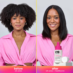 K18 HeatBounce cabello desenredado: facilita el peinado y el manejo tras el lavado.