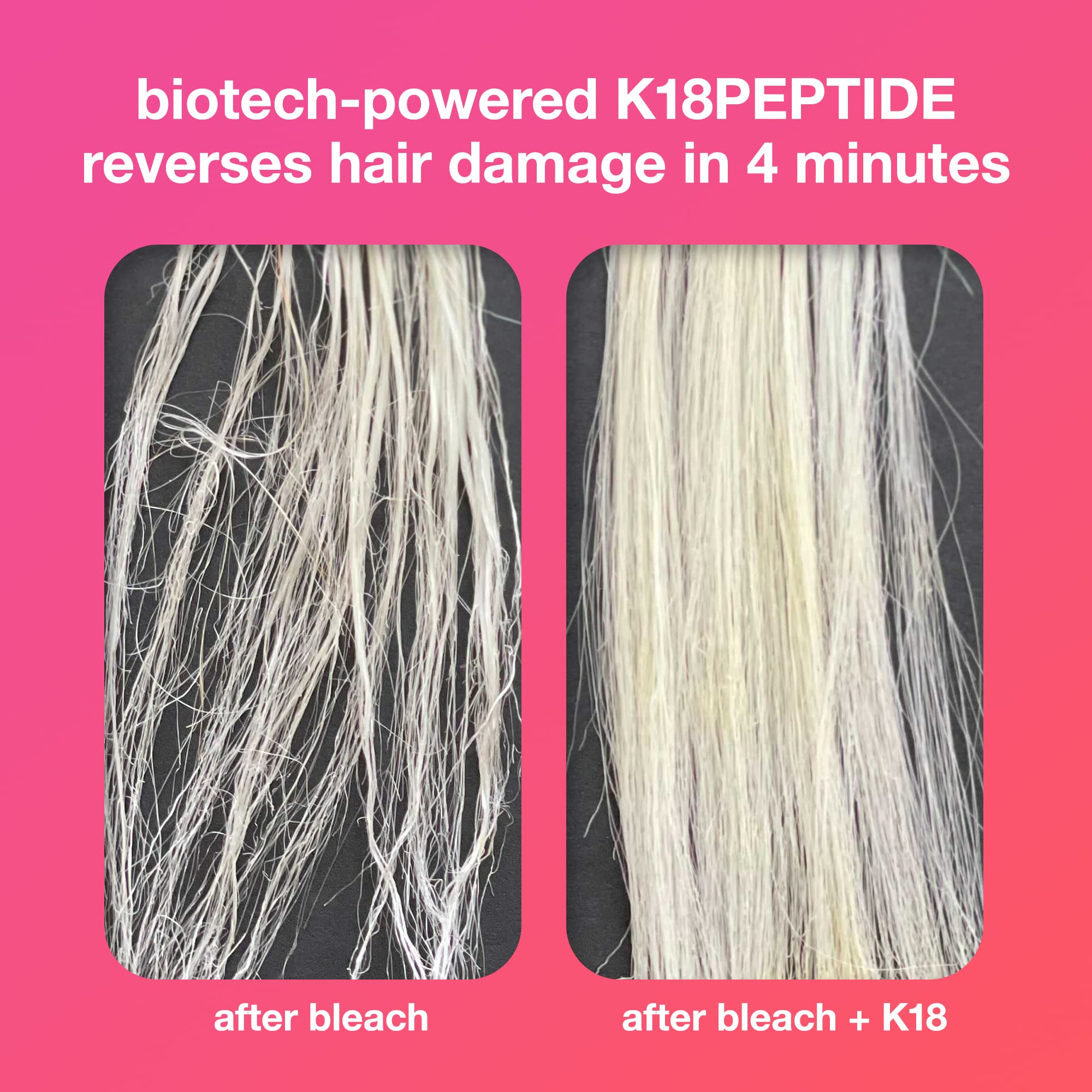 K18 péptido-molecular-detalle: muestra el péptido clave para reconstruir fibras capilares.