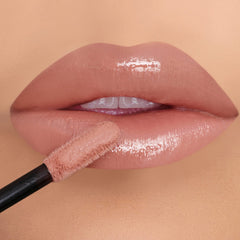 K7L brillo labial rosado natural para uso diario con brillo suave.