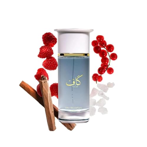 Kaaf de Ahmed Al Maghribi, notas de lavanda, aroma fresco para encuentros.