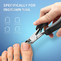 Kaasage cortaúñas apertura 15 mm para uñas gruesas y encarnadas.