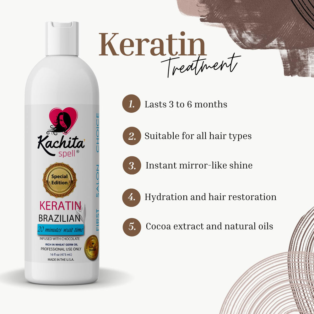 Control de frizz con Kachita Spell y textura estable.