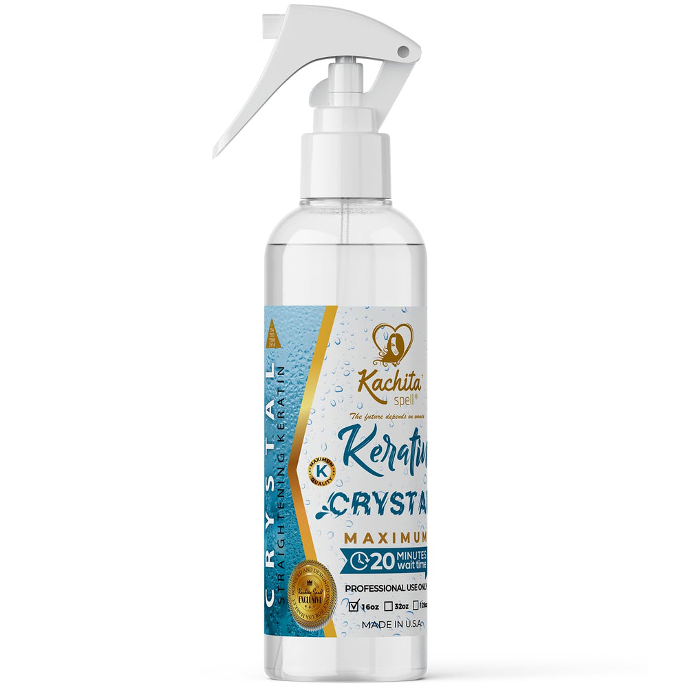 Kachita Spell Keratin Crystal, elaborado en EEUU con ingredientes de alta calidad.