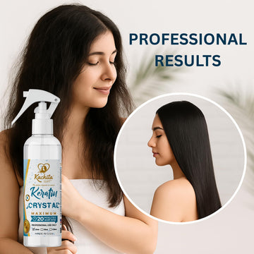 Kachita Spell Keratin Crystal, fragancia de manzana verde para una experiencia agradable.