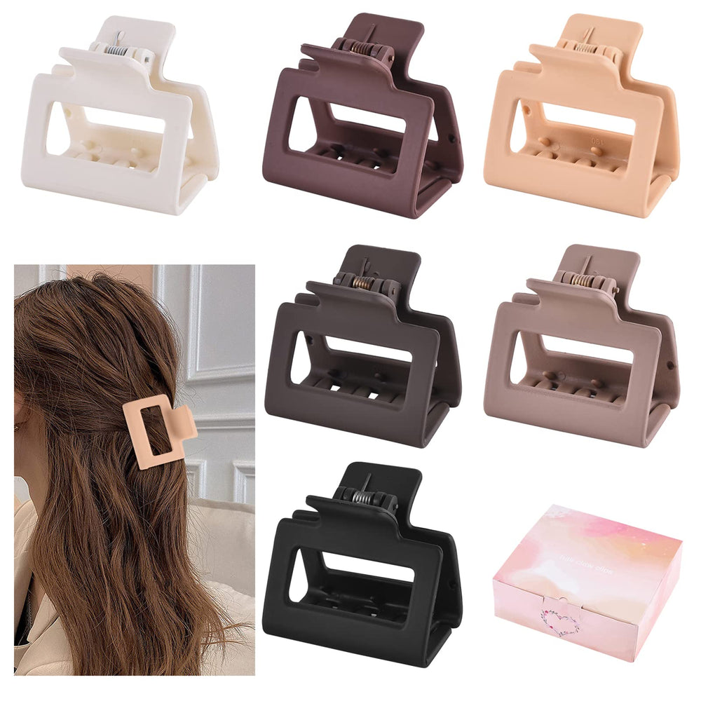 Regalo ideal para mujeres: conjunto Kacmagic de pinzas rectangulares.