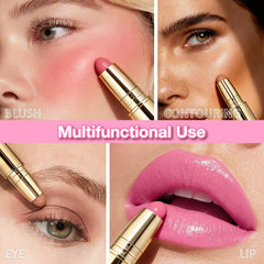 Kaely Contour Blush Barra Multiuso contorno y rubor en una misma barra.