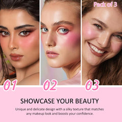 Kaely Contour Blush Barra Multiuso piel natural, acabado suave y luminoso.