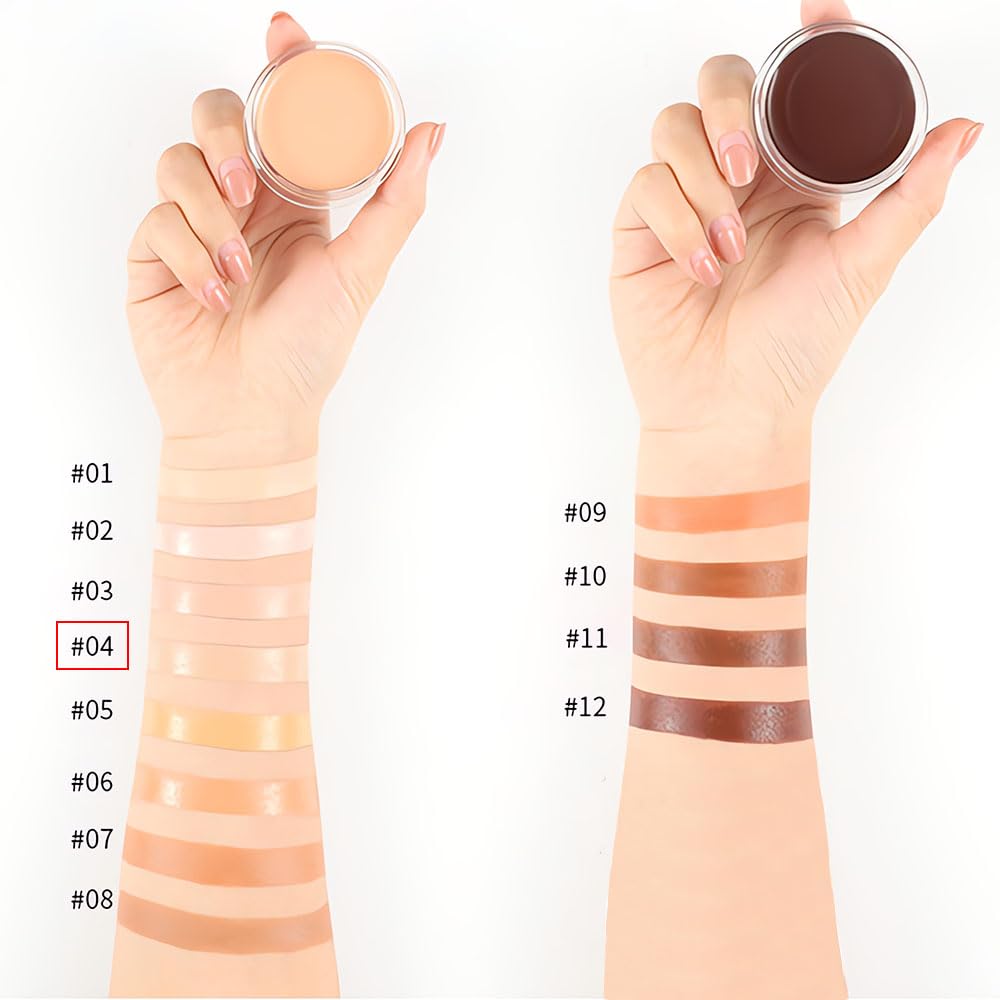 Kaely corrector color 12 tonos para corrección suave