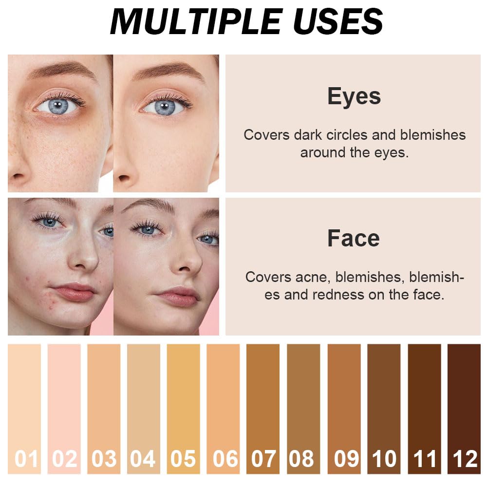 Kaely crema para rostro y ojeras con acabado natural de larga duración.