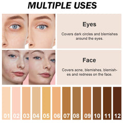 Kaely crema para rostro y ojeras con acabado natural de larga duración.
