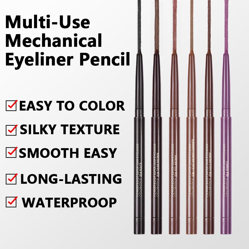 Kaely gel delineador Rojo Marrón empaque regalo elegante