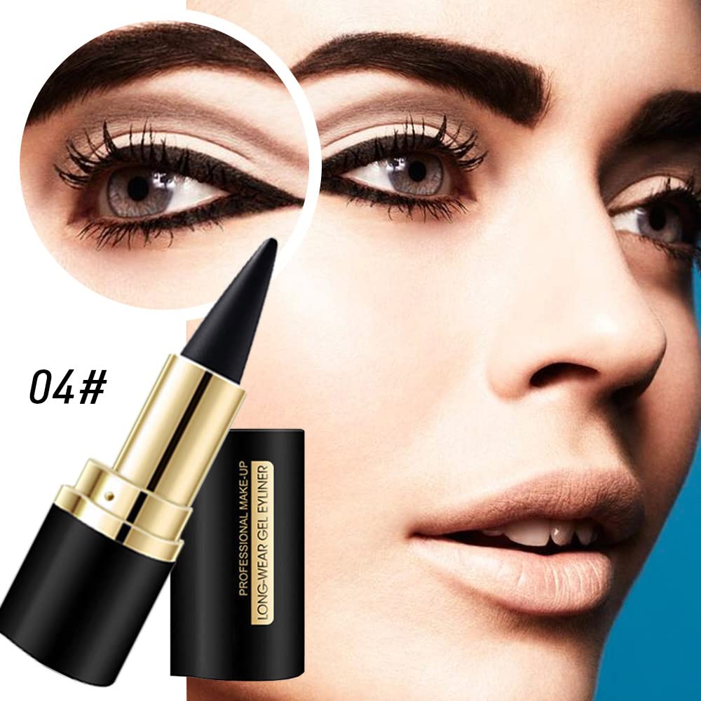 Kaely delineador gel en tono ahumado para looks intensos.