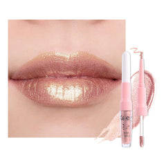 Kaely delineador labial y barra de labios, doble extremo para delinear y colorear con precisión.