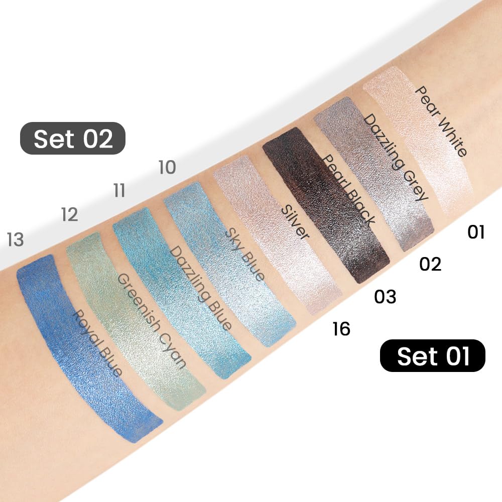 Kaely estuche de sombras metálicas, regalo perfecto para ocasiones especiales