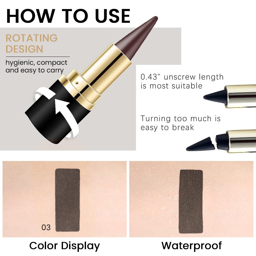 Kaely kit delineado duradero, perfecto para maquillaje diario y salidas.