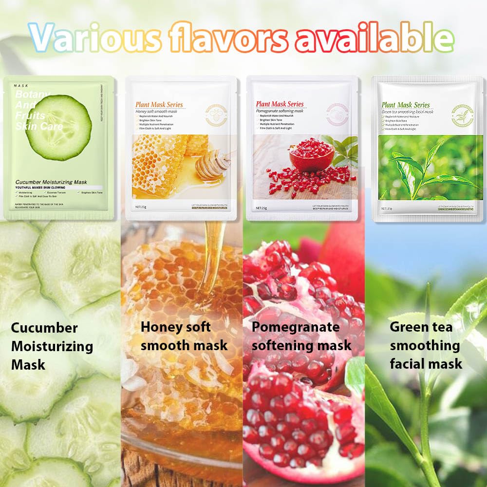 Mascarilla facial individual Kaely, empaque práctico para uso en cualquier momento