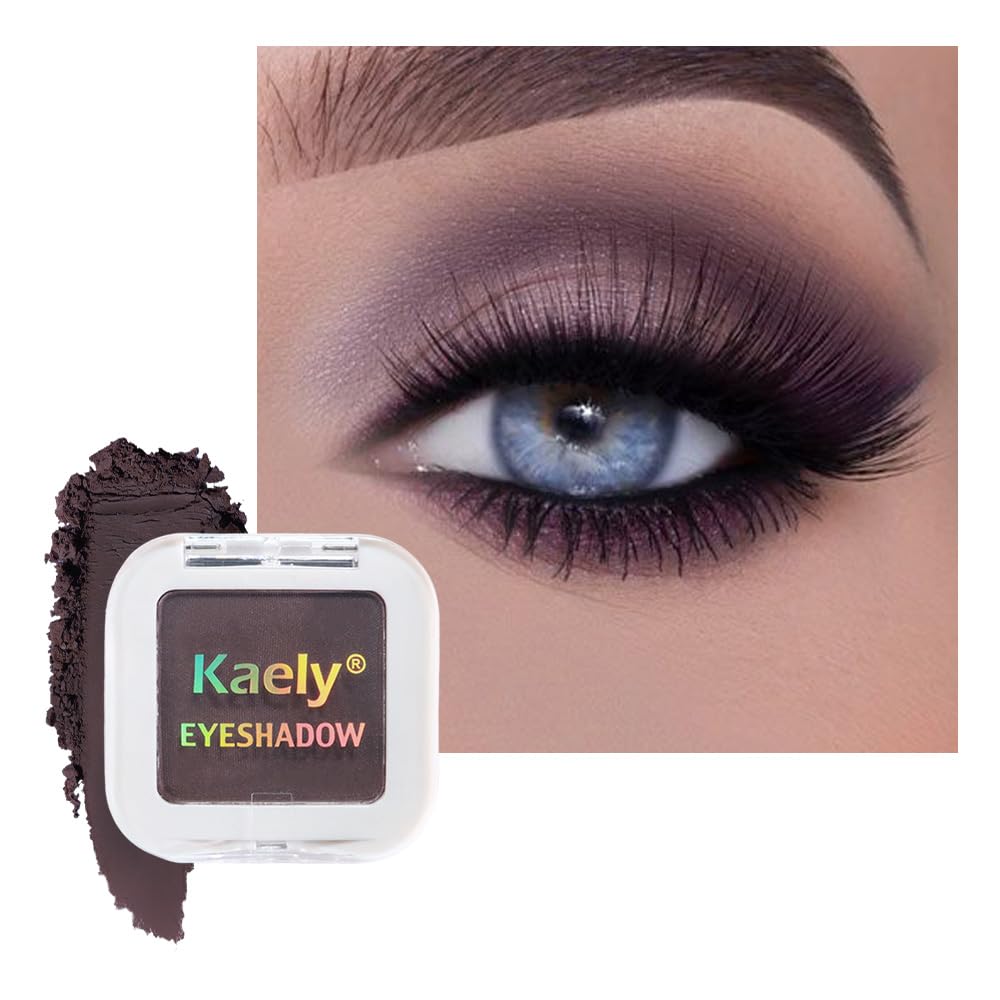 Kaely Smokey Plum sombra única: aplicación suave y uniforme para un look natural