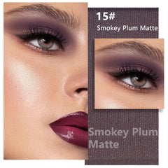 Kaely Smokey Plum sombra única: pigmento alto que realza el color con intensidad