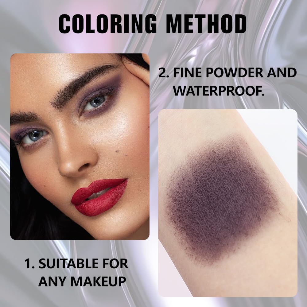 Kaely Smokey Plum sombra única: resistencia al agua para uso prolongado
