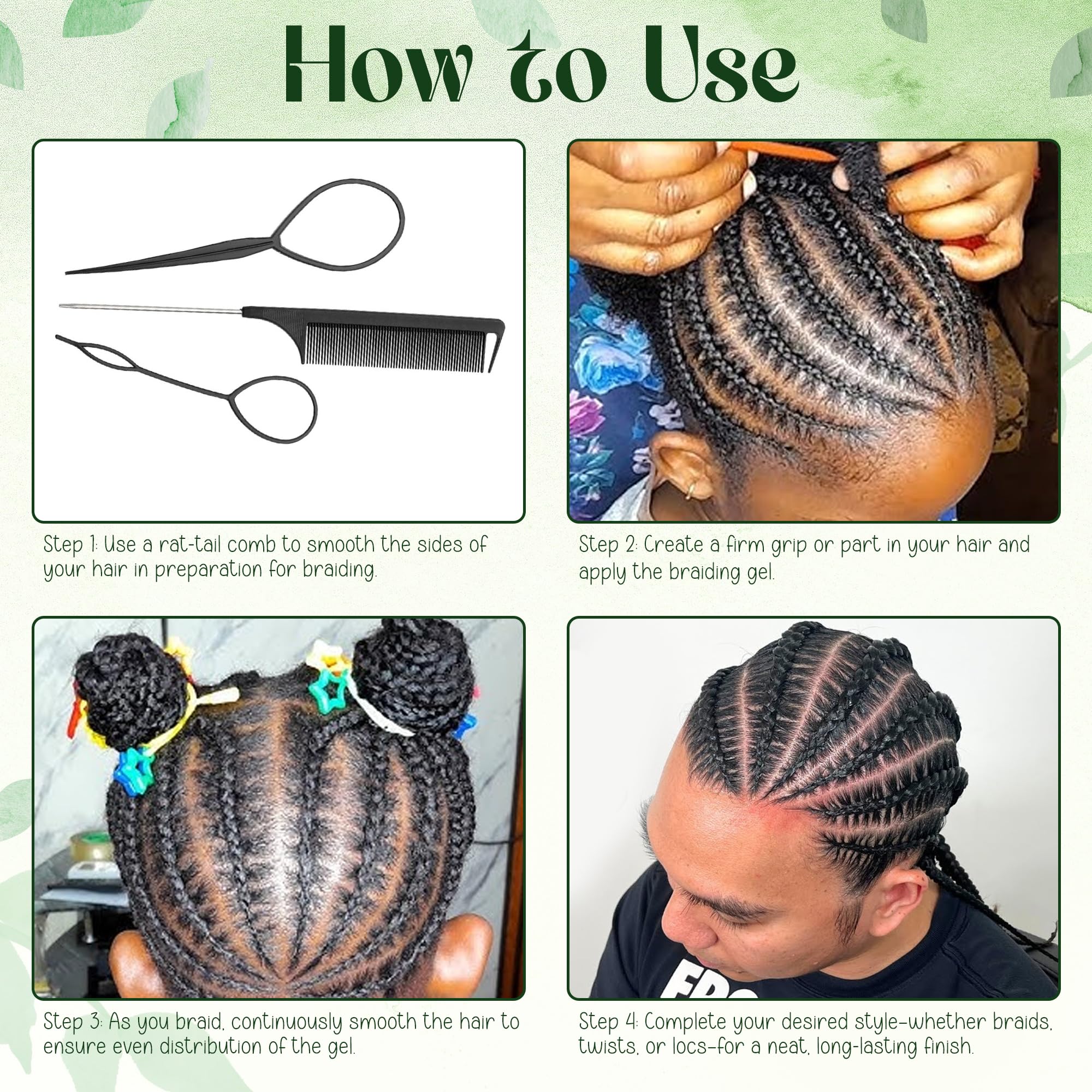 KAGA Neatbraid condiciona y aporta brillo suave en cada uso