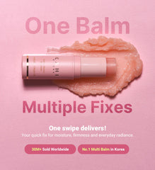 KAHI Wrinkle Bounce Multi Balm Stick, textura cremosa para una aplicación suave.