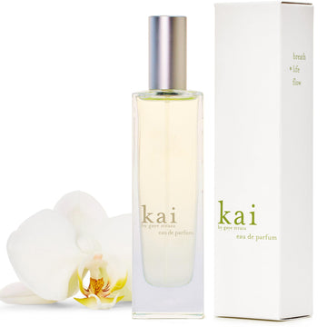 Kai eau de parfum, presentación minimalista, ideal para regalo confiable.