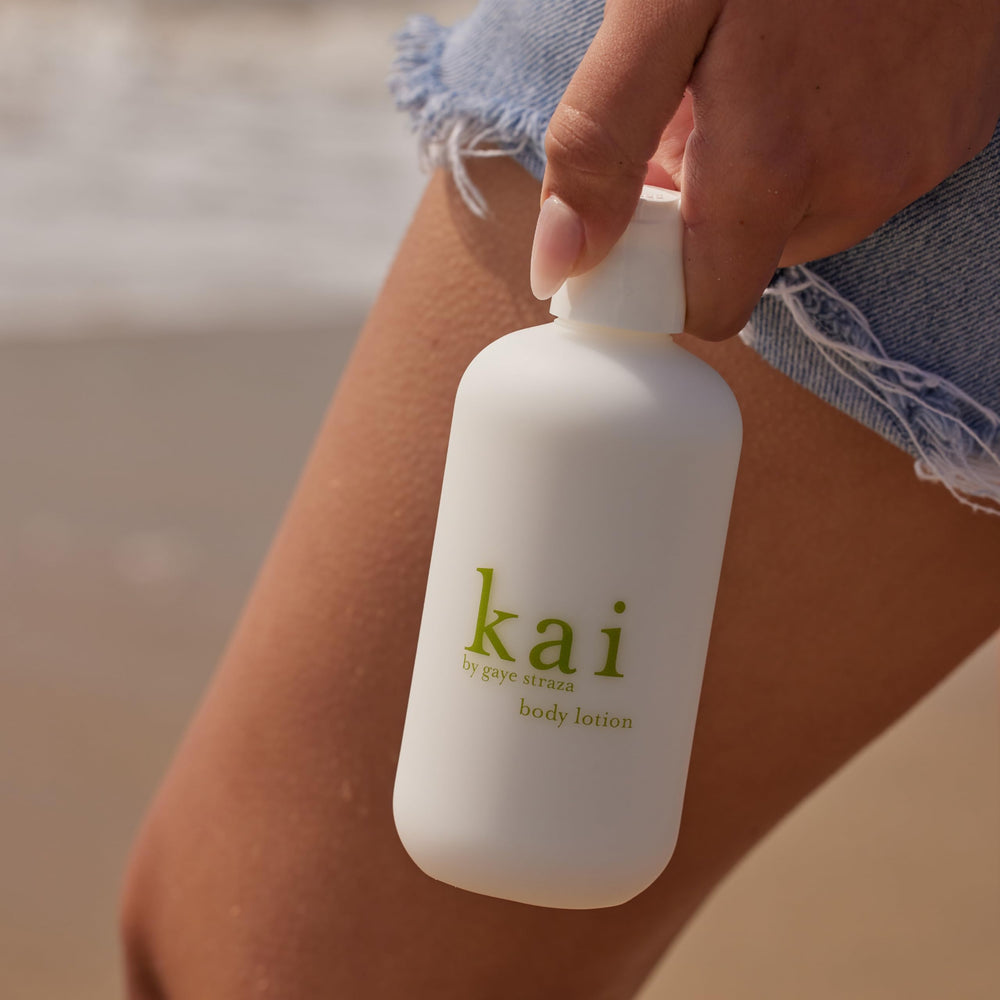 kai loción corporal aroma gardenia fresco exótico para momentos sensoriales.