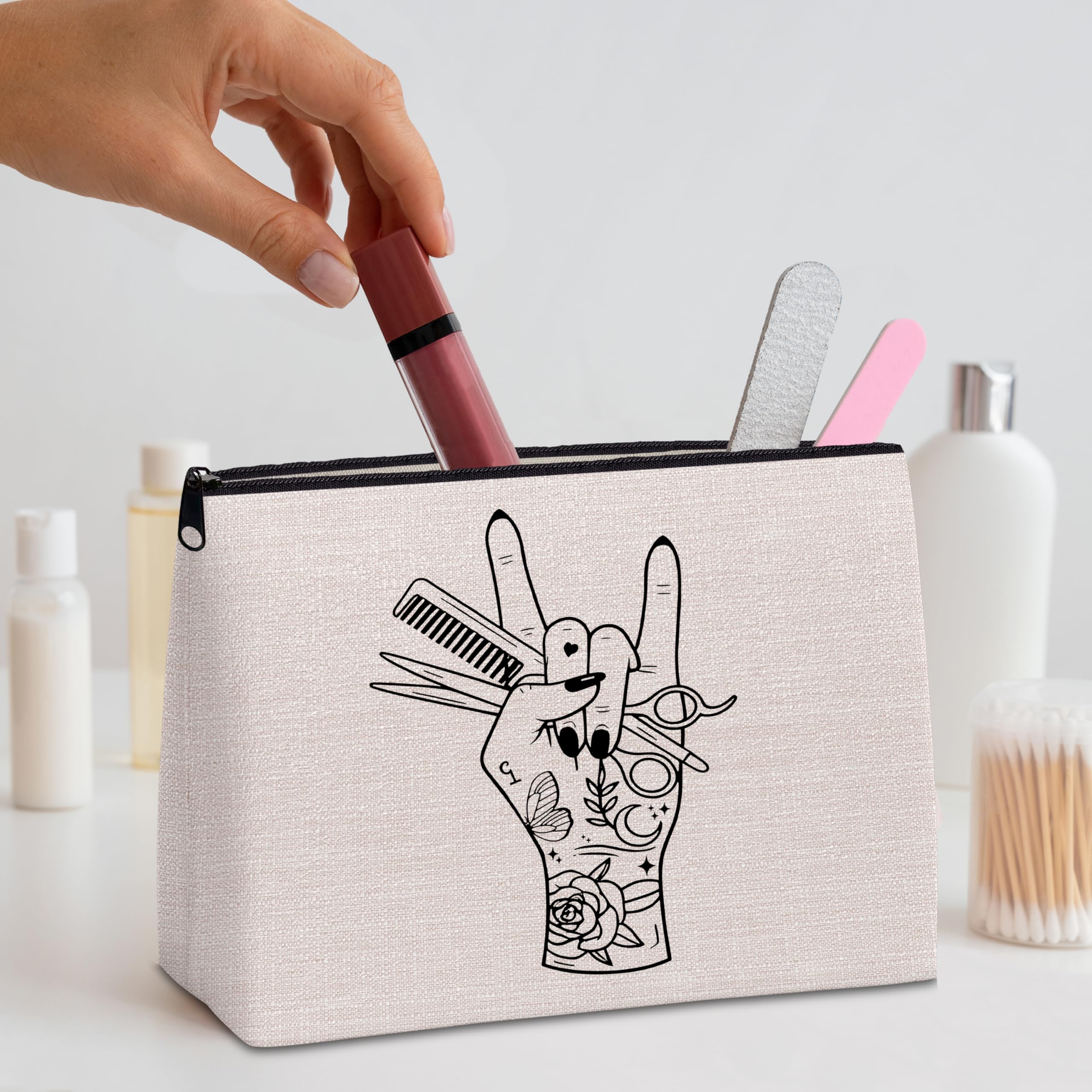 KAIOUS neceser maquillaje tamaño ideal para viajar con todo.