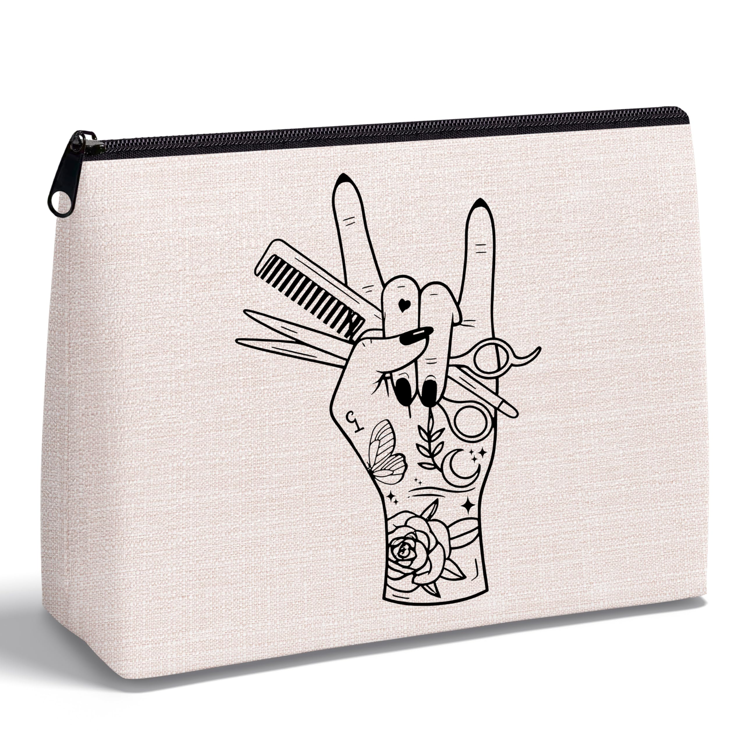 KAIOUS neceser maquillaje estilo estético con poliéster duradero para uso diario.