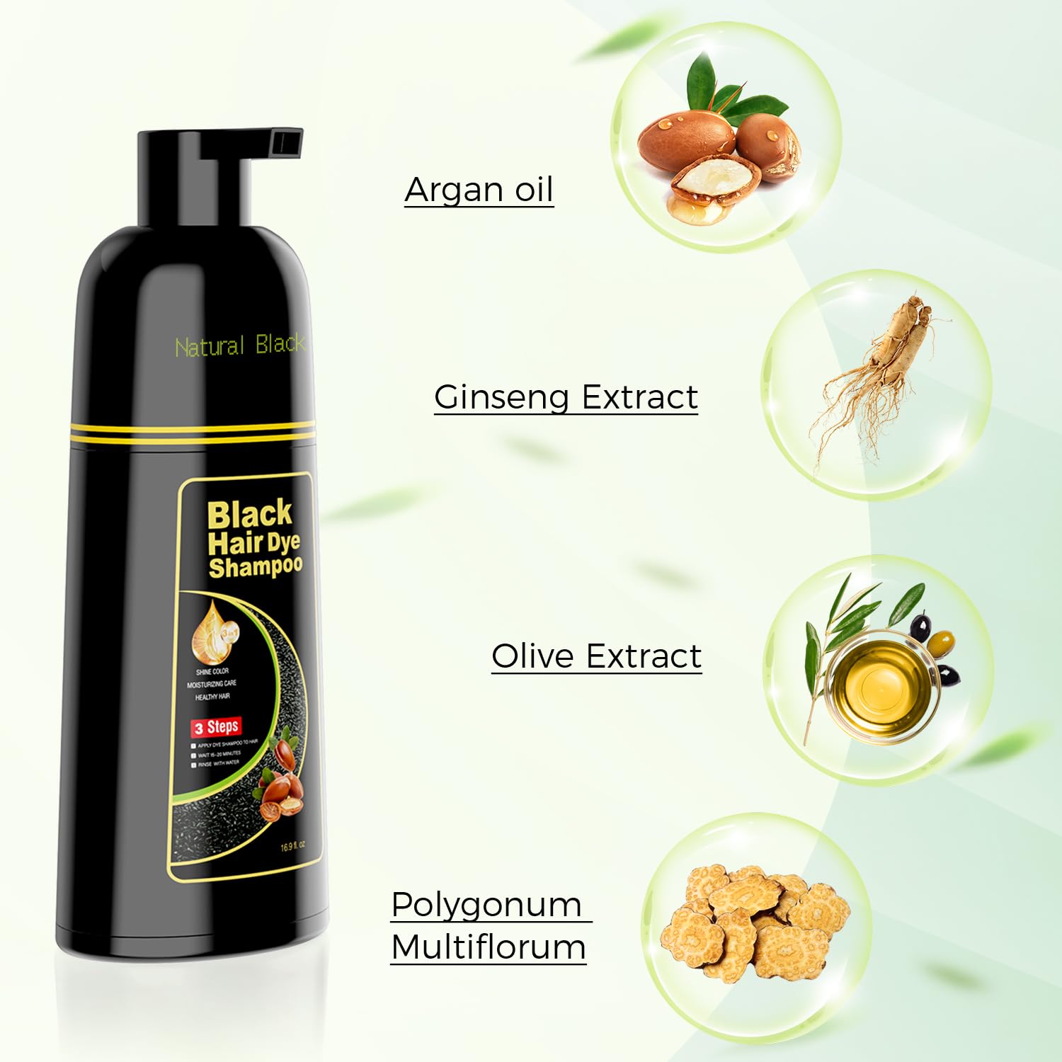 KAISASA solución conveniente para hombres y mujeres con canas