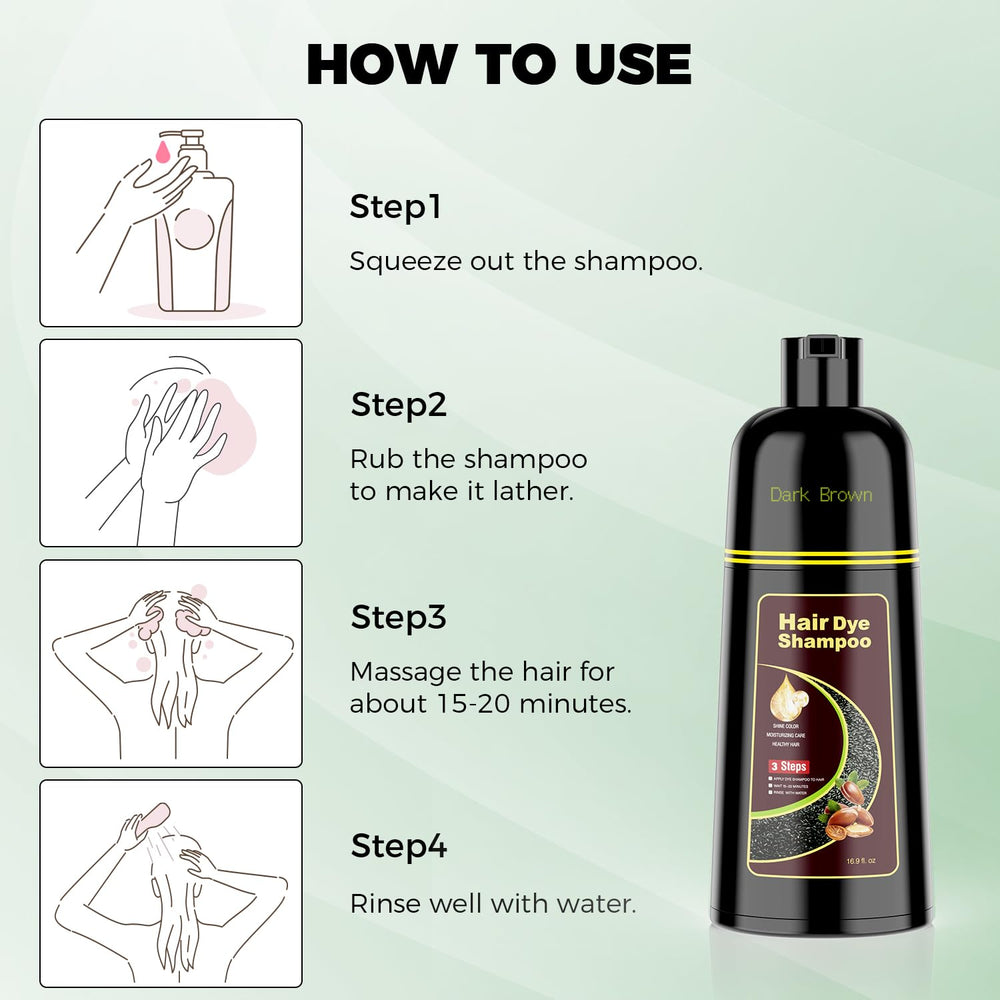 KAISASA cobertura canas, tintura en el cabello sin herramientas