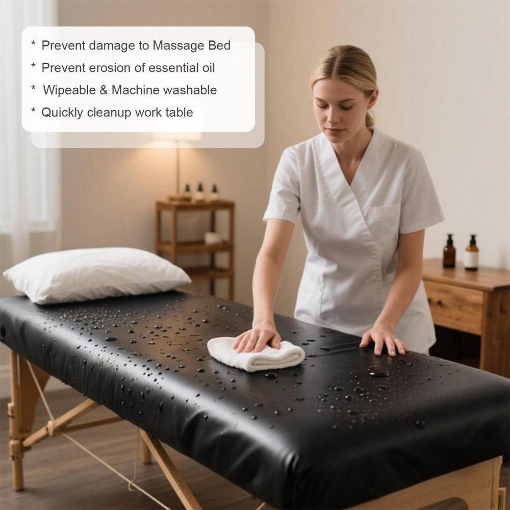 KAKU HOME protector lavable para cama estética, fácil de limpiar y reutilizable.
