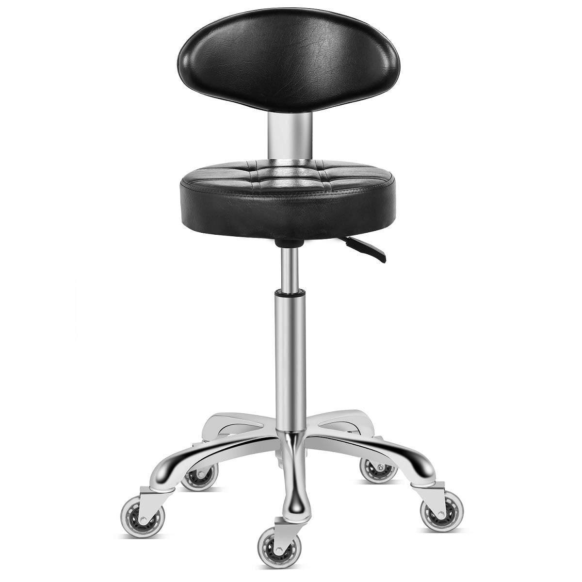 Kaleurrier taburete giro 360 para movilidad suave en cocina u oficina.