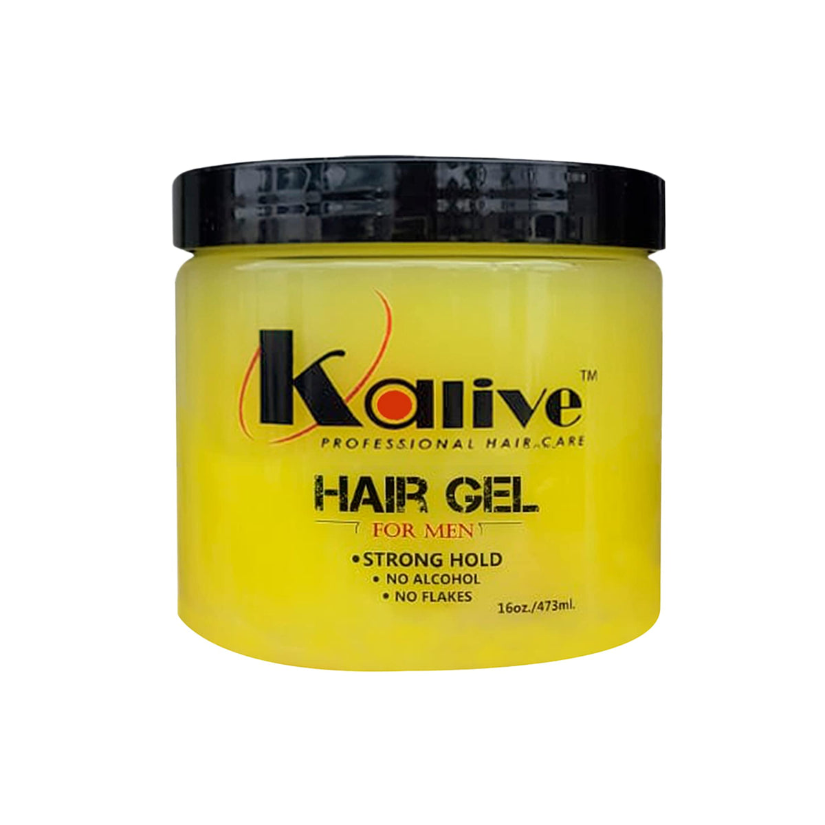 Kalive 2 Style gel peinado en botella ofrece fijación duradera para estilo natural.