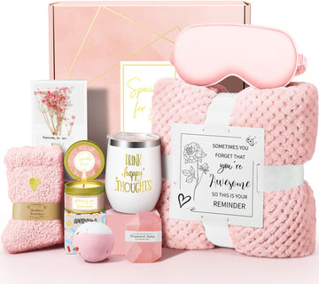 Kalokey: cesta de San Valentín para mujer, perfecta para relajarse en casa.