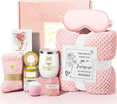 Kalokey: cesta de San Valentín para mujer, perfecta para relajarse en casa.