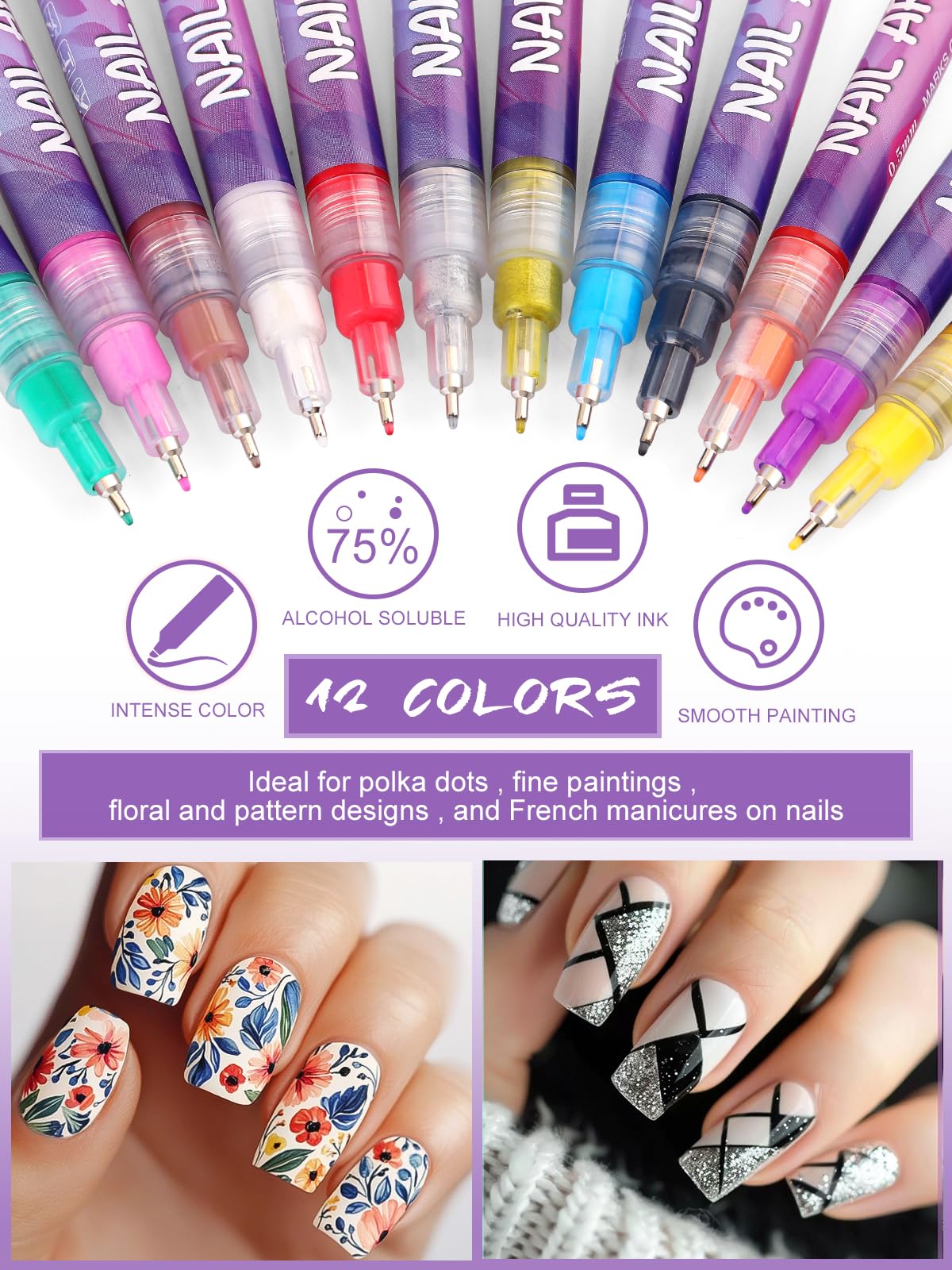 Kalolary arte de uñas rápido y limpio.