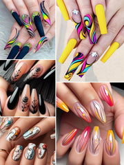 Kalolary empaque regalo elegante para arte de uñas.
