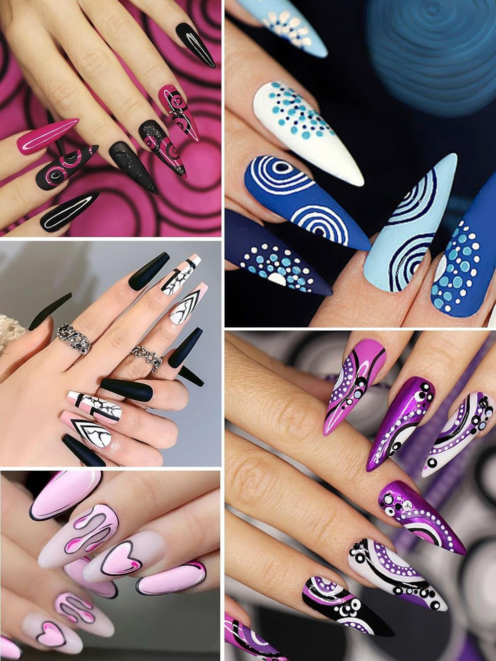 Kalolary uso doméstico y profesional en uñas, compatible con gel y uñas naturales