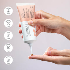 KAMEDIS Ingredientes clave: aceite mineral, karité, vitamina E, B5 y climbazole.