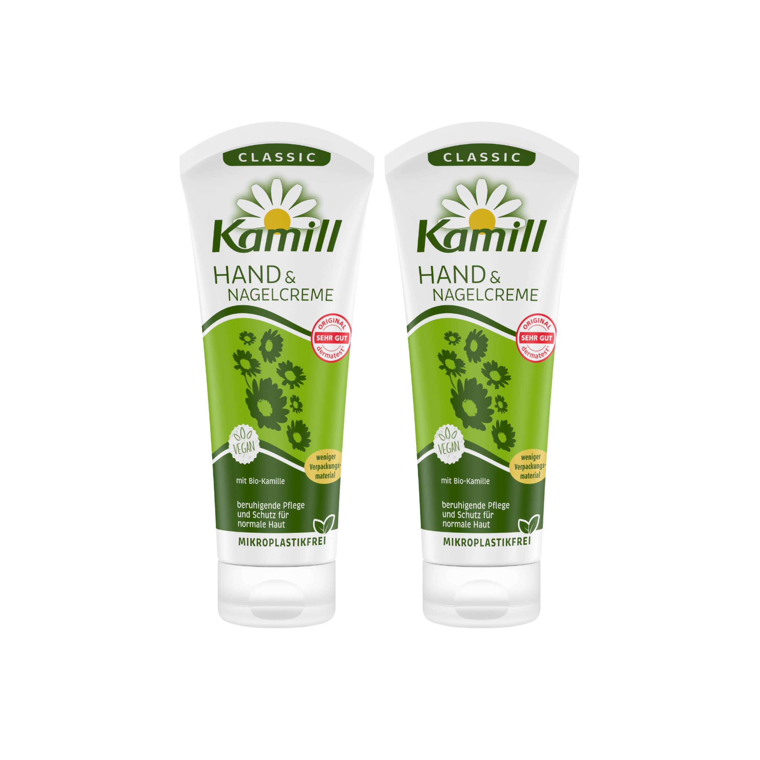 Kamill crema manos manzanilla en frasco, hidratación suave para manos y uñas