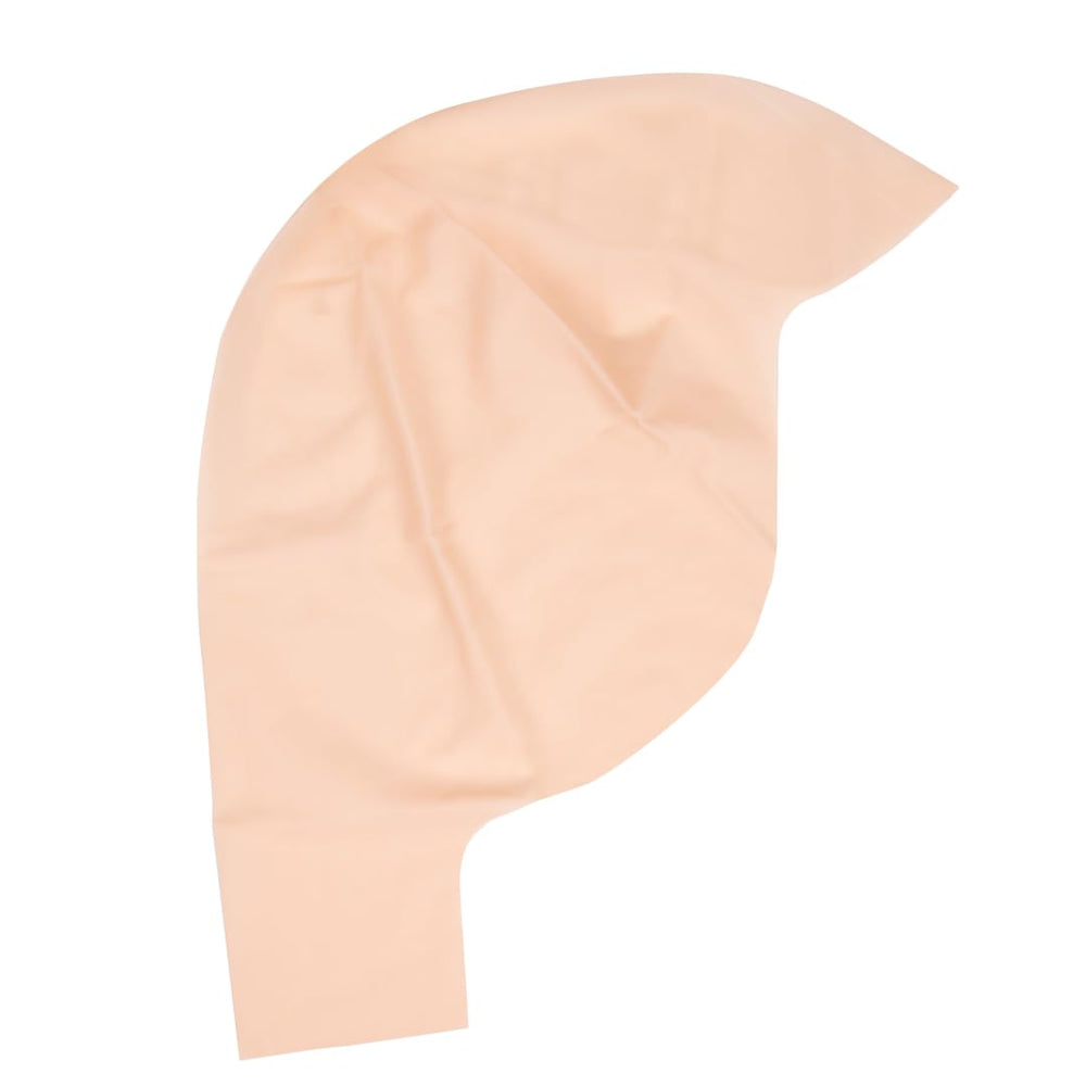 Gorro calvo Kangaroo de látex beige, construcción respirable para mayor comodidad.