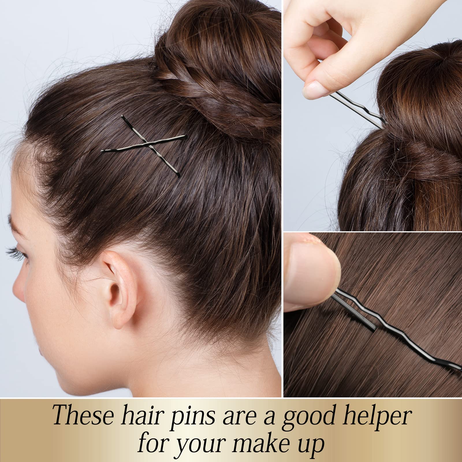 KANPRINCESS horquillas aptas para todo tipo de cabello y peinados.