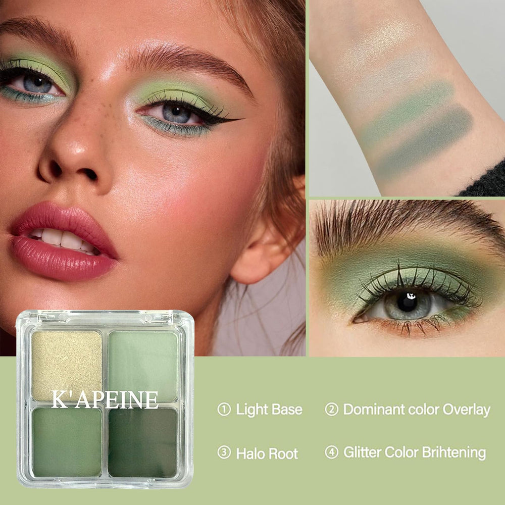 K'APEINE Paleta duradera, resistente al sudor e impermeable para fiestas.
