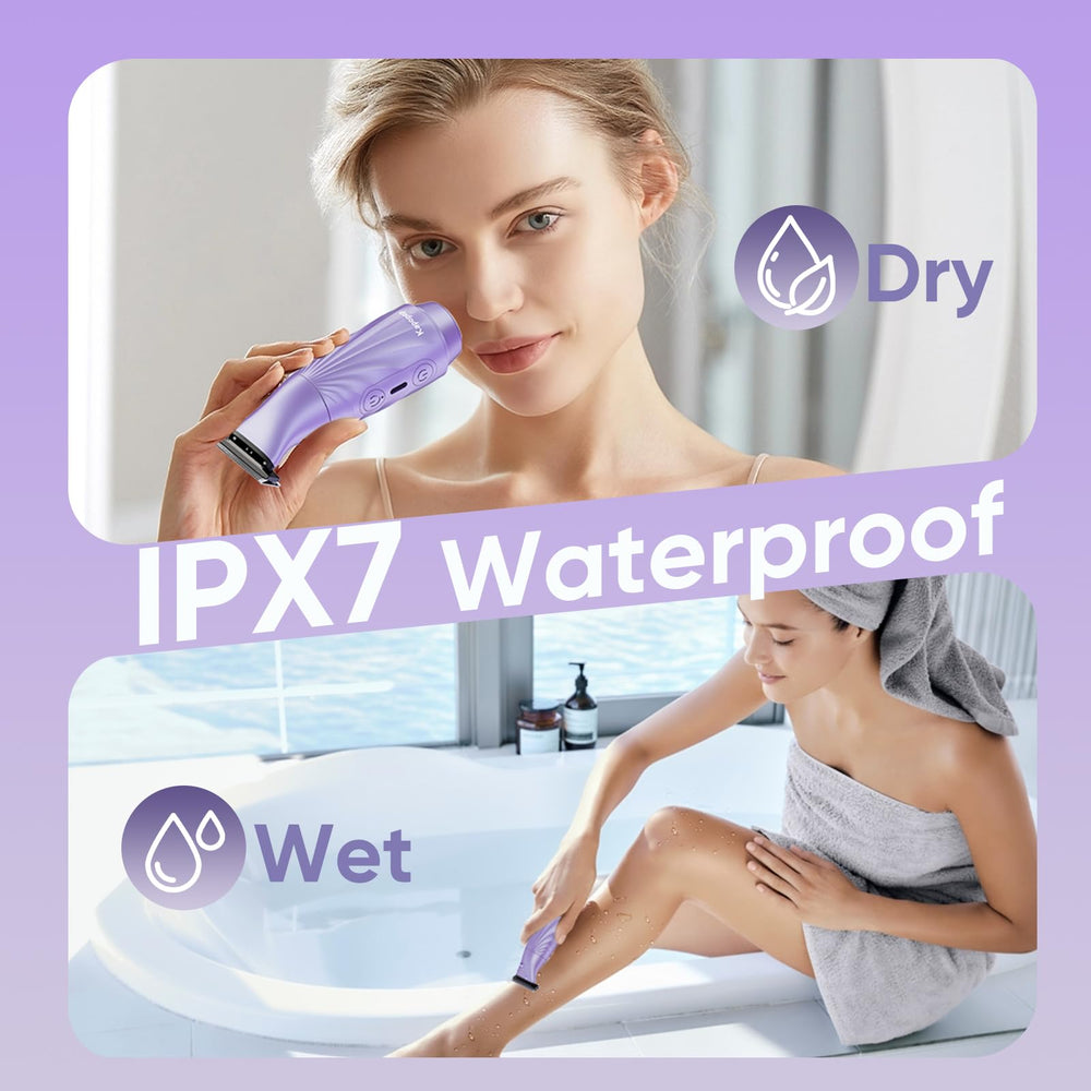 Kapopop trimmer corporal y facial en un solo dispositivo para comodidad diaria.