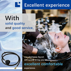 Karagas conjunto manguera lavabo salón ofrece flexibilidad y alcance.