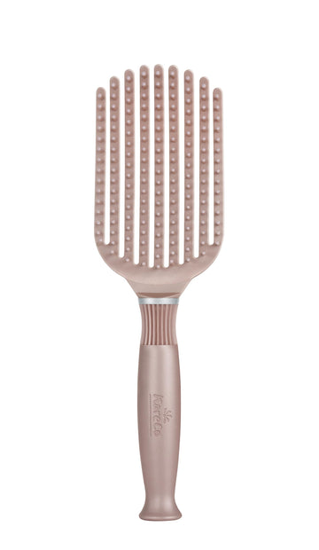KareCo Cepillo Desenredante compacto para uso en cabello mojado o seco, sin tirones.