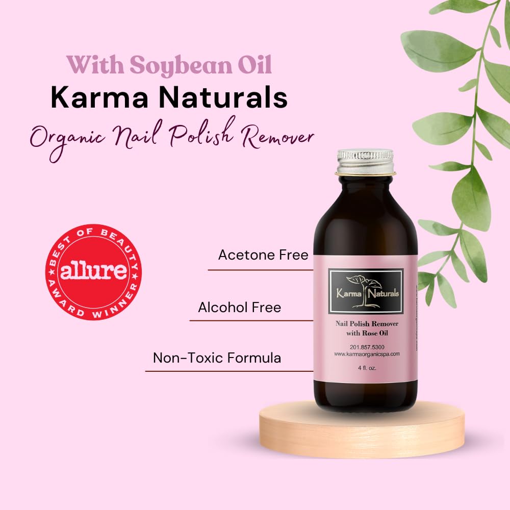 Karma Organic con aceite de soja para uñas suaves y cuidadas