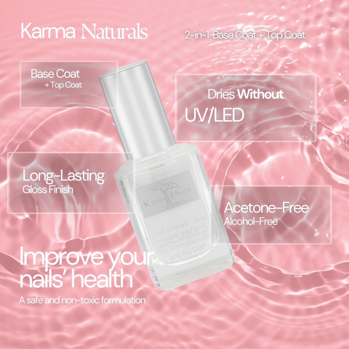 karma organic aceites de plantas naturales para uñas fuertes