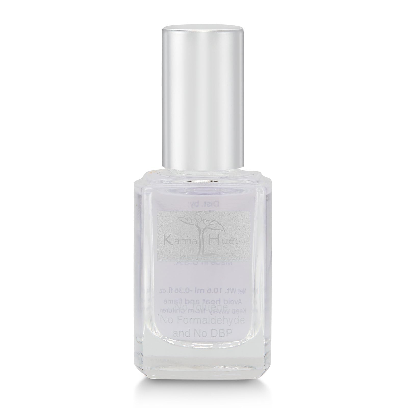 karma organic 2 en 1 base y capa superior para uñas con acabado suave